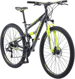 Schwinn Traxion Mountain Bike, Full Dual Suspension, 29-Inch Wheels